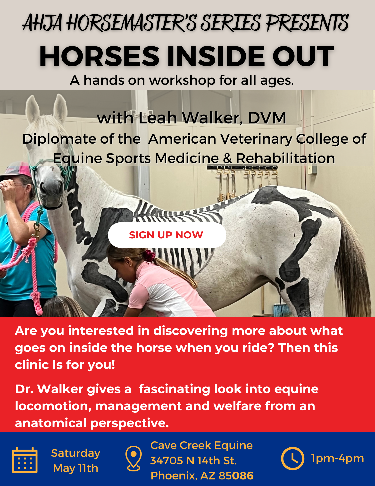 AHJA Horsemaster's Series Presents Horses Inside Out